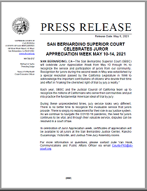 SBSC Celebrates Juror Appreciation Week